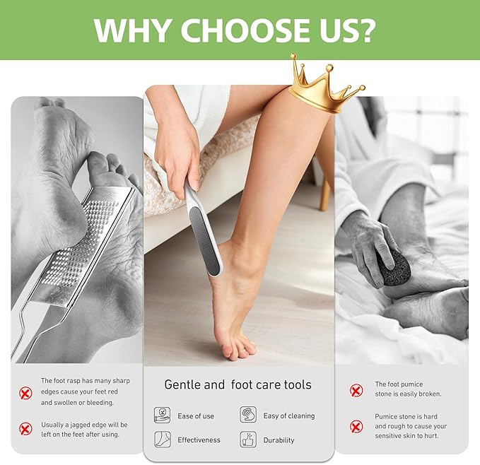 BALUCA Hard Skin Remover Nano Glass Foot File - Image 5
