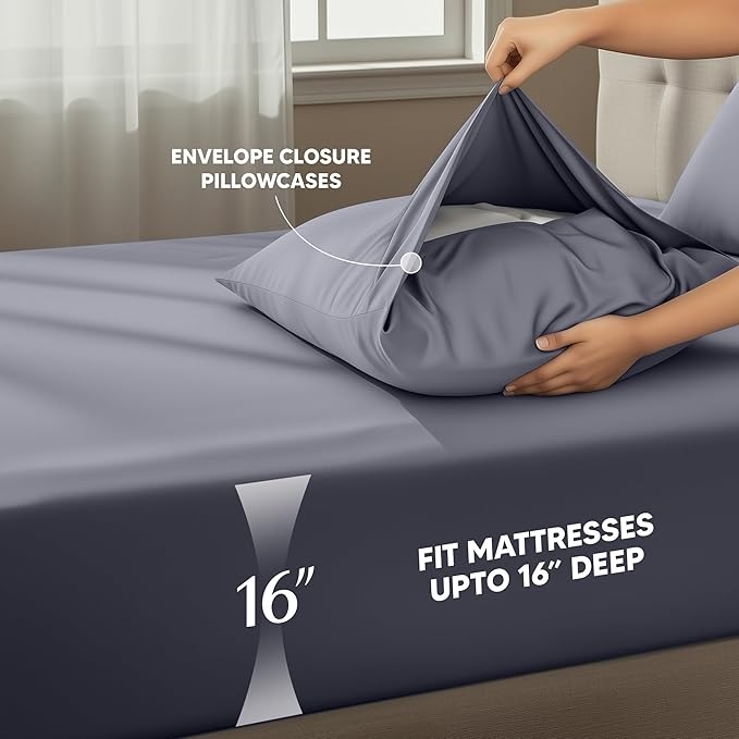 Utopia Bedding Twin Sheet Set – 3 Piece Bed Sheets - Image 3