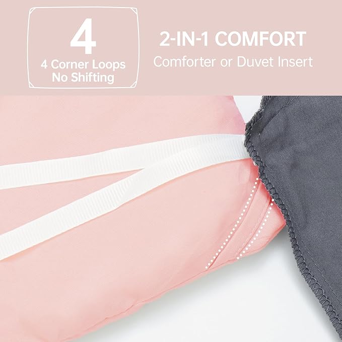 MUXHOMO Queen Comforter Set, All Season Ultra Soft Down Alternative Bedding - Image 6
