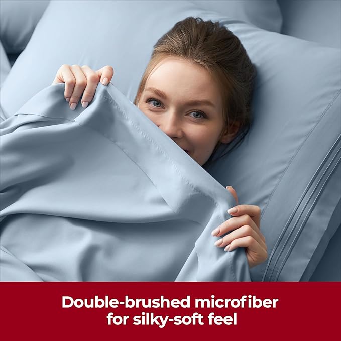 Mellanni Extra Deep California King Sheets - Image 7