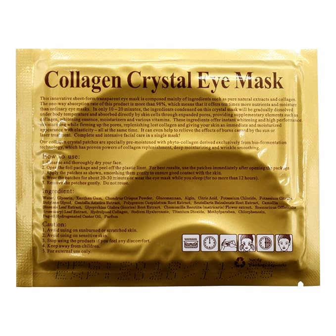 Jakuva Under Eye Patches 30PCS Pairs Collagen Eye Masks Eye Patches - Image 8
