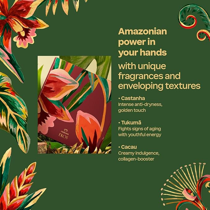 Natura - Brazilian Beauty Hand Cream Trio Holiday Gift Set – Travel Size - Image 5