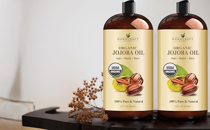 Handcraft Blends USDA Organic Jojoba Oil | Cold-Pressed | 28 Fl Oz | 100% Pure - Image 6