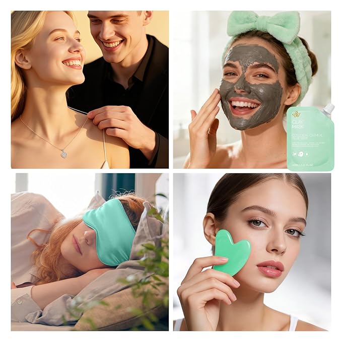 Mother's Day Gift, Tea Tree Skin Care Set, Home Spa Gift Basket, Cosmetic Bag - Image 5