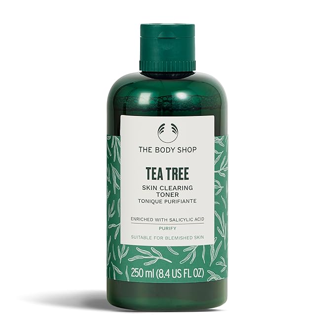 The Body Shop Tea Tree Skin Clearing Mattifying Toner – Purifying Vegan Facial by TheBodyShop