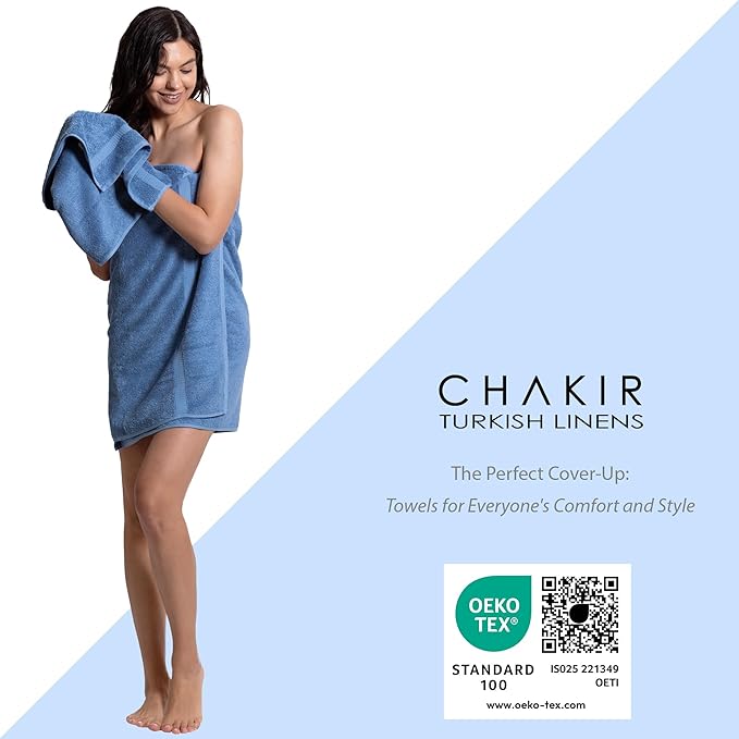 Chakir Turkish Linens | Hotel & Spa Quality 100% Cotton Premium Turkish Towels - Image 5