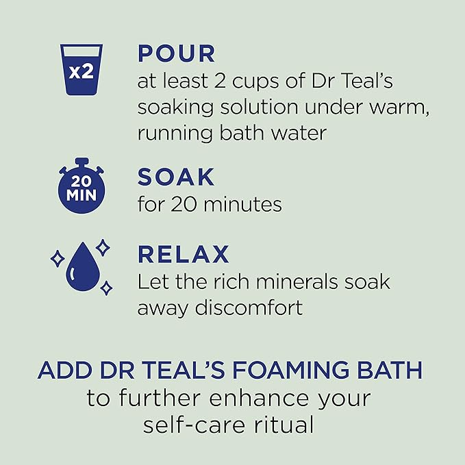 Dr Teal's Pure Epsom Salt, Relax & Relief - Image 4
