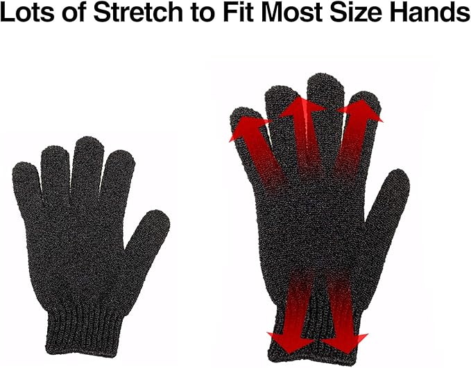 6Pairs Exfoliating Gloves - Image 3