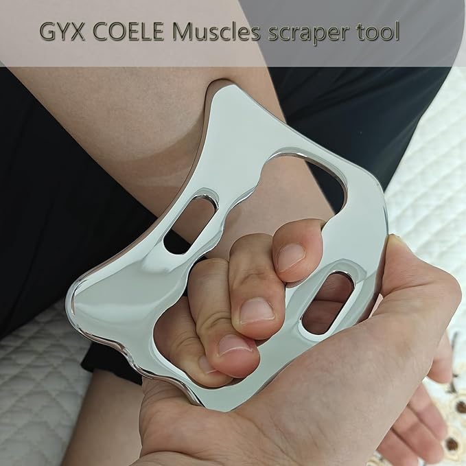 4 in 1 Stainless Steel Muscle Scraper Tool Set, IASTM Physical Therapy Massage - Image 2