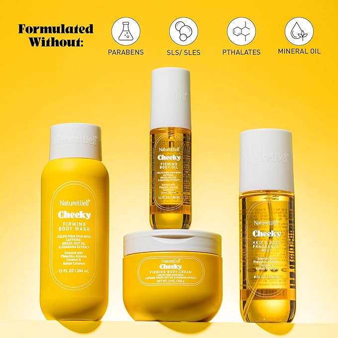 NATURE WELL Cheeky Firming Body Oil, Luxuriously Glowy & Fast-Absorbing Formula - Image 5