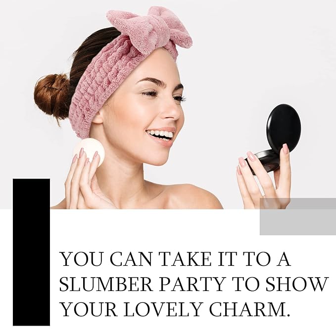 Hicarer 3 Pieces Towel Headbands - Image 6