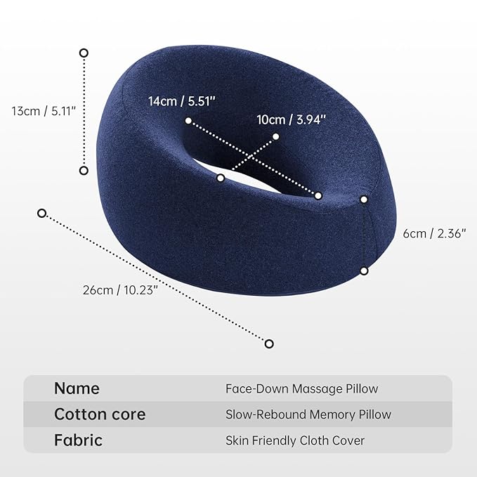 xiaomubiao Face Down Pillows for Massage Table, Massage Headrest for Bed - Image 2