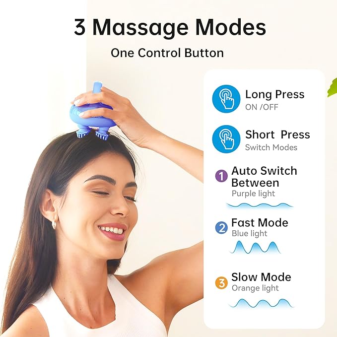 COMFIER Cordless Scalp Massager Hair Growth - Image 5