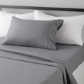 Amazon Basics Lightweight Breathable Brushed Microfiber 3-Piece Bed Sheet Set by AmazonBasics