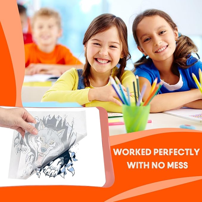 psler Carbon Paper Tracing Paper for Tracing I 90PCS Graphite Transfer-Paper and 60PCS Tracing-Paper - Graphite Paper Carbon Copy Paper for Wood,Craft,Canvas DIY A4 Size 8.5 X 11 Inch