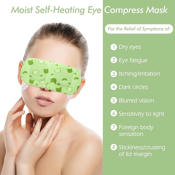 Jekeno Steam Eye Mask, 16 Packs Eye Masks - Image 3