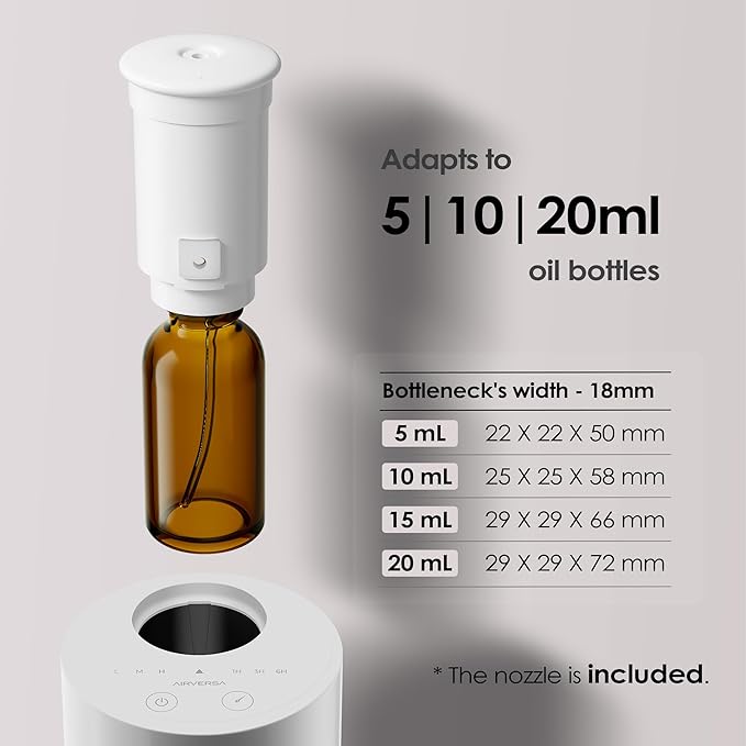 Airversa Waterless Diffuser for Essential Oil, Car Diffsuer, Battery Operated - Image 6