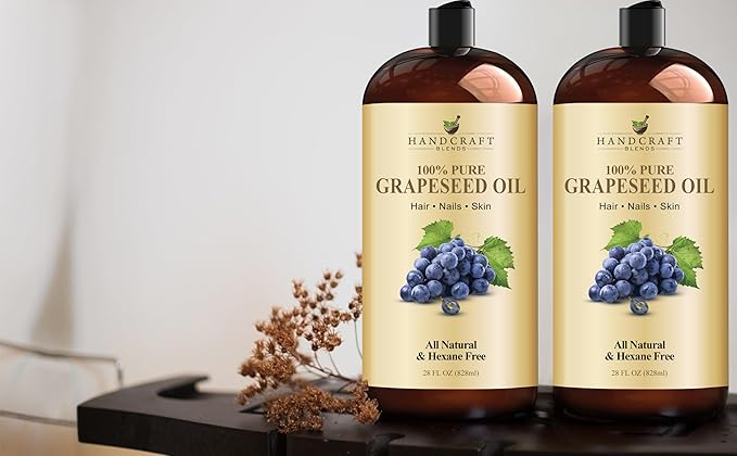 Handcraft Blends Grapeseed Oil | 100% Pure and Natural | Bath & Body Oil | - Image 6