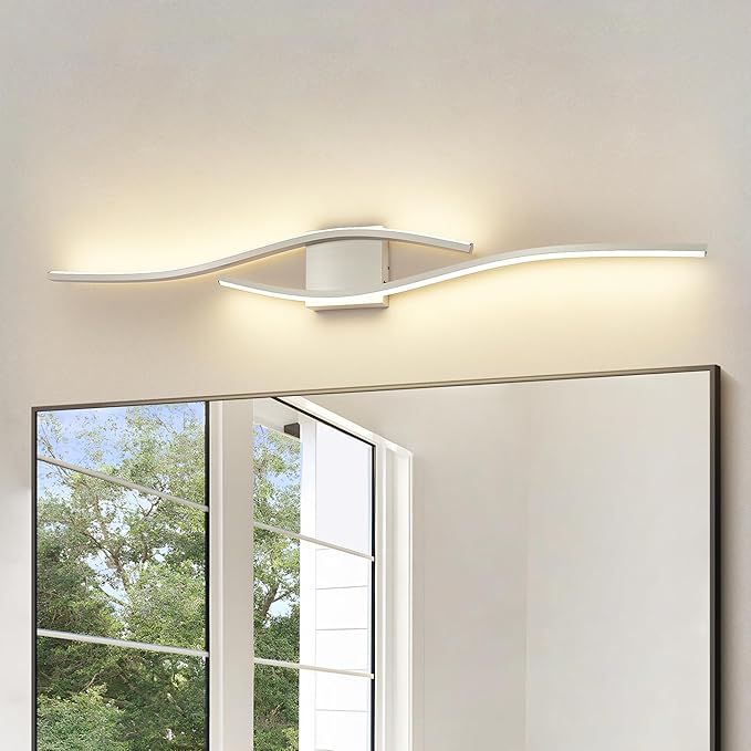 Joossnwell Brushed Nickel Vanity Light by Joossnwell
