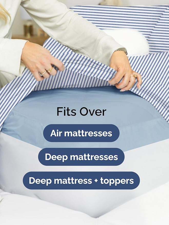 Extra Deep Queen Fitted Sheet - Image 6