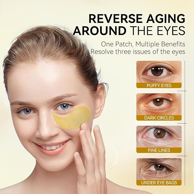 BREYLEE 24K Gold Eye Masks - Image 6