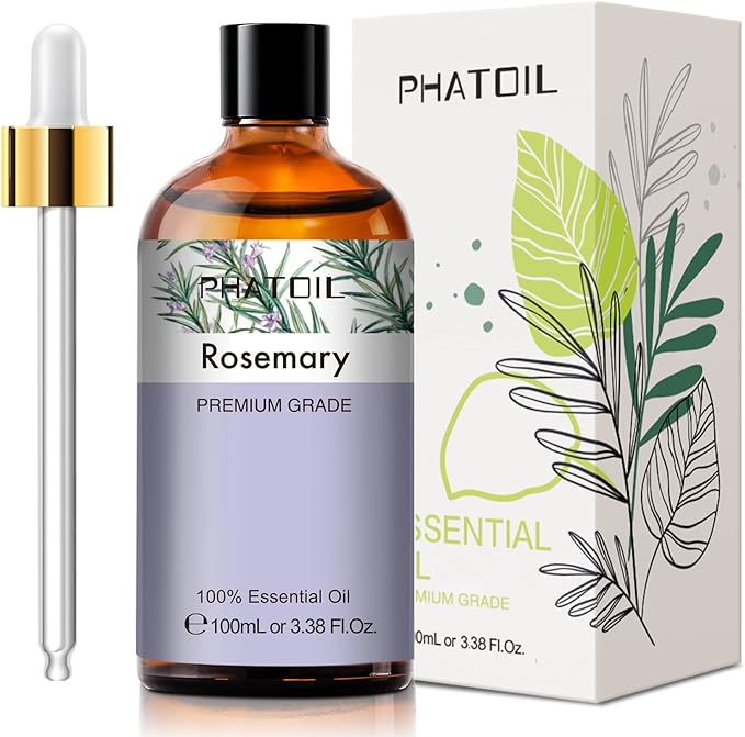 PHATOIL 3.38FL.OZ Rosemary Essential Oil, by PHATOIL