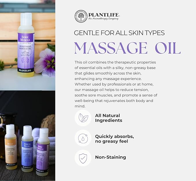 Plantlife Lavender Massage Oil - Image 2
