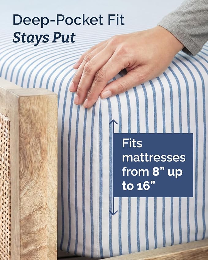 Twin XL Size 3 Piece Sheet Set - Image 4