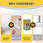 Lint Rollers 2 Pack for Pet Hair 500 Sheets Extra Sticky Pet Hair Remover for Clothes Furniture Carpet Cleaner Cars Dogs Travel-Friendly Grip Handle