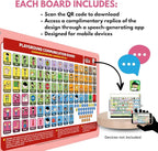 Outdoor Rated Plastic School Playground Communication Board - Weather-Proof Inclusive Communication Aid for Autism & Inclusive Play