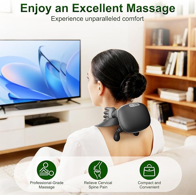 Nooydio Neck Massager, Neck and Back Massager - Image 4