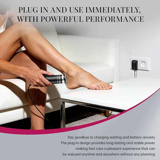 krofaue 1000RPM Electric Callus Remover - Image 9