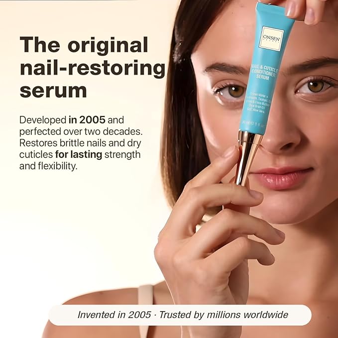 Onsen Nail & Cuticle Cream Treatment w/Japanese Tsubaki, Jojoba & Lavender Oil - Image 2