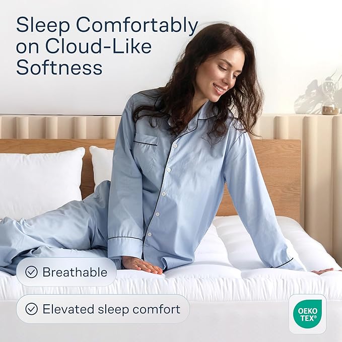 Cloud-Like Queen Mattress Topper - Image 2