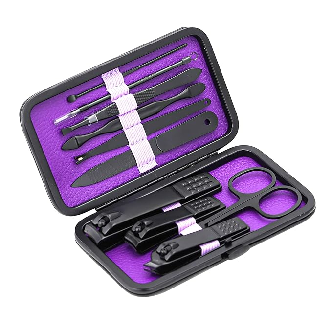 Glamne Manicure Set Nail Clippers Kit Professional Stainless Steel Nail Care - Image 2