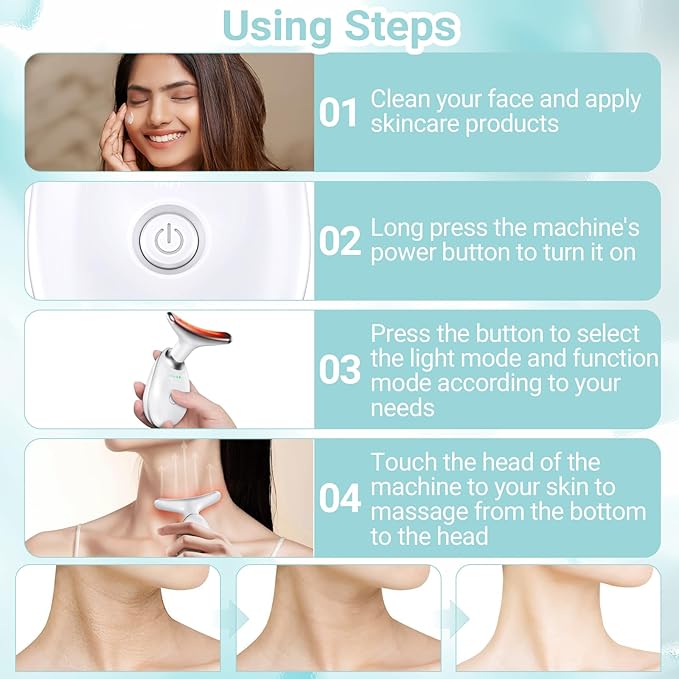 Oriflame Neck and Face Massager, Face Roller, Face Sculpting Skin Care Tool - Image 6