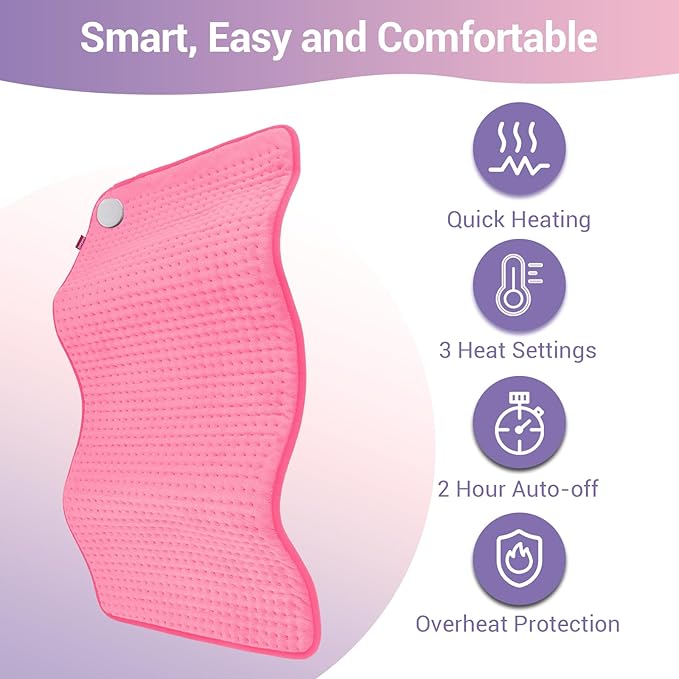 Comfytemp 17''x 33'' King Size Heating Pad - Image 4