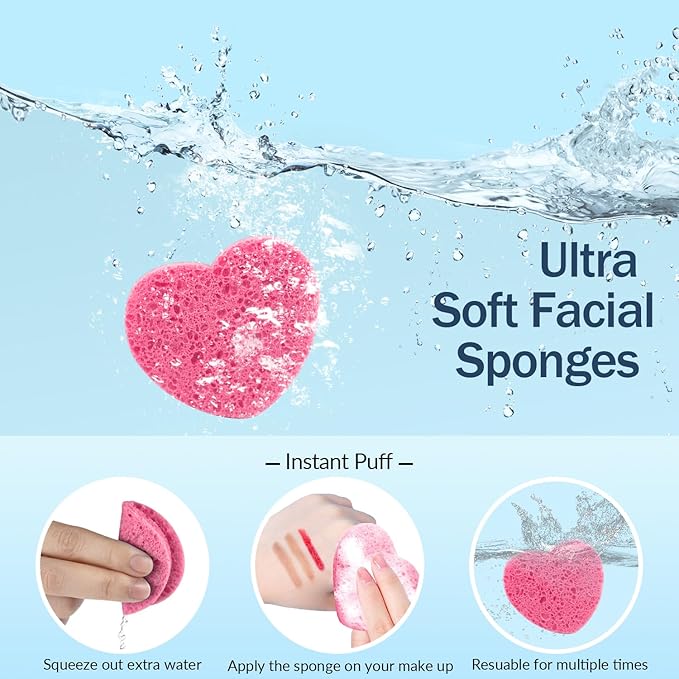 100-Count Compressed Facial Sponges - Image 4