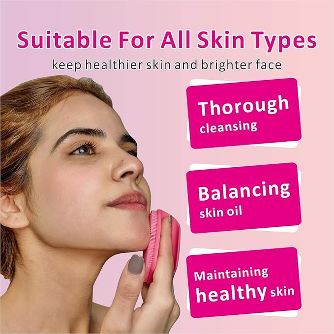 Soft Silicone Face Scrubber - Image 2