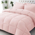 JOLLYVOGUE Twin Comforter Set, Ultra-Soft Bed in a Bag Twin Size 5 Pieces by JOLLYVOGUE