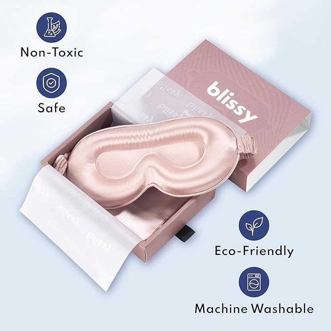 Blissy Silk Sleep Mask Profile - Image 6