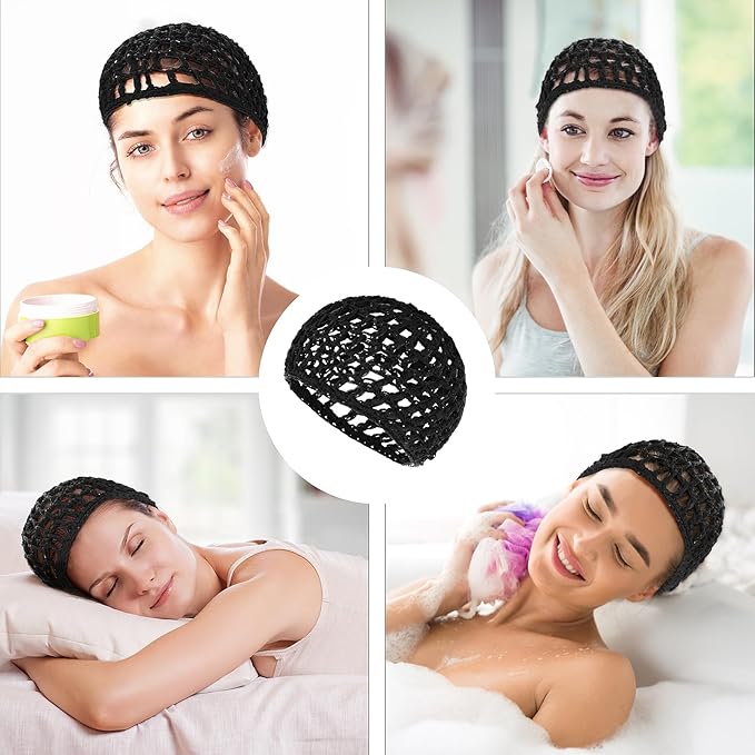 WLLHYF Wig Cap Thick Long Hair Caps Adjustable Net Mesh Braided Weaving Making - Image 7