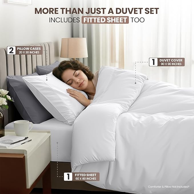 Utopia Bedding Duvet Cover Queen - Image 3