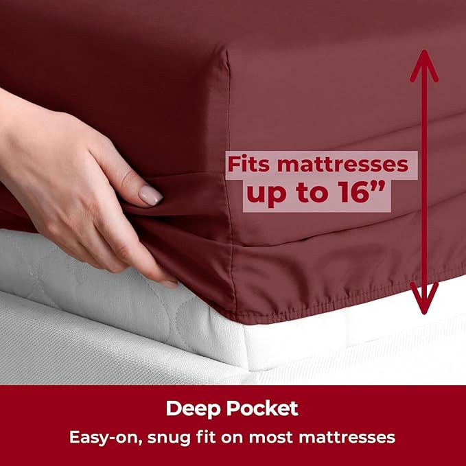 Mellanni Twin XL Sheets Set - Image 5