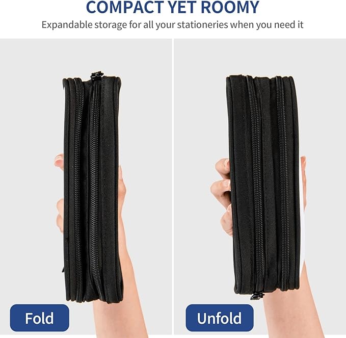 Boys Pencil Case with Soccer Printed, Cool Fire & Water Portable Pen Bag Pouch with Zipper for Teens Stationary Supplies, Small Pencil Box Cosmetic Bag for Sports Girls