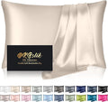 Silk Pillowcase for Hair and Skin, Mulberry Silk Pillow Cases Queen Size by HOME