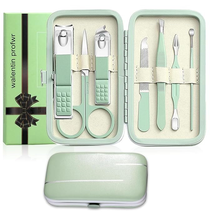 Manicure Set Nail Clipper Set Women Men Nail Clippers Kit Nail Care Kit Toenail by walentinprofwrforyourlife
