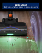 Tineco Pure ONE S70 Cordless Vacuum Cleaner, 200AW Powerful Suction, 3D Sense Pro Cleaning System, 6-Stage Filtration with 95min Runtime, Zero Tangle Brush with 180° Foldable Tube (Blue-Orange)