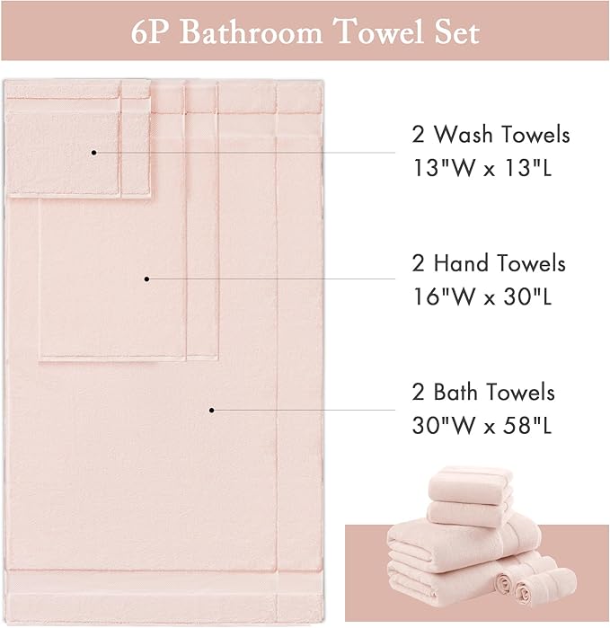 Madison Park Turkish 100% Cotton 600Gsm Luxury Premium Thick Soft Absorbent - Image 7