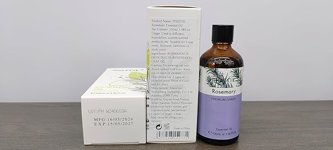 PHATOIL 3.38FL.OZ Rosemary Essential Oil, - Image 8